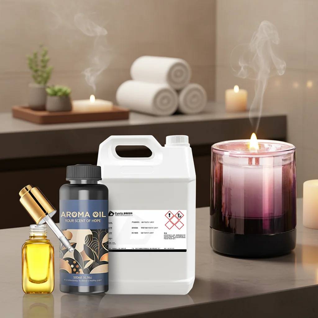 CNUS Customizable Lavender Essential Fragrance Oil Blend Aromatherapy Candle Retail Spa Environments