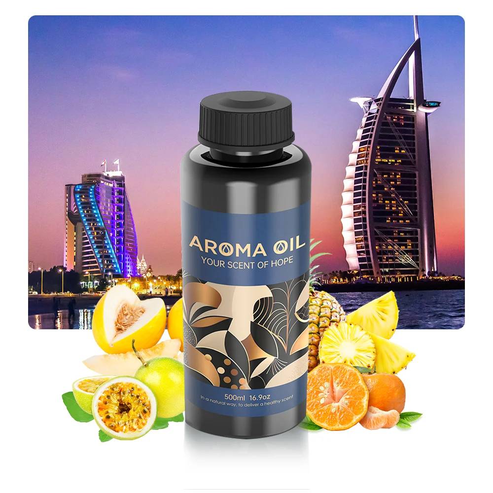 CNUS 500ml Golden Quality Essential Oils Perfect for Humidifiers and Diffusers Oil Fragrance Scents Kit for Commercial Use