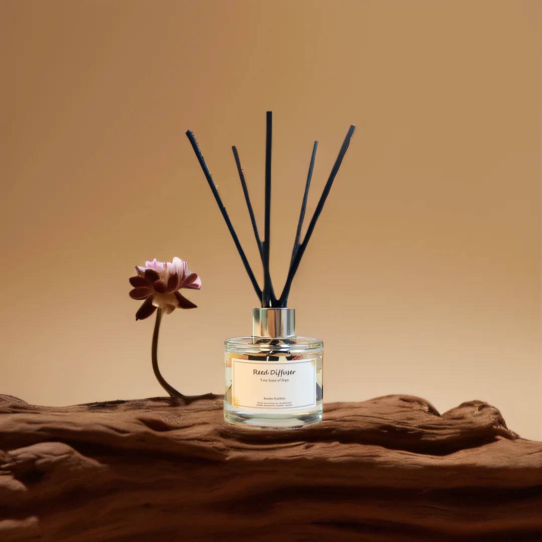 CNUS Reed Diffuser 100ml Luxury Gift Air Fresh High Quality Perfume Oil Fragrance with Flower, Fruit and Hotel Scent