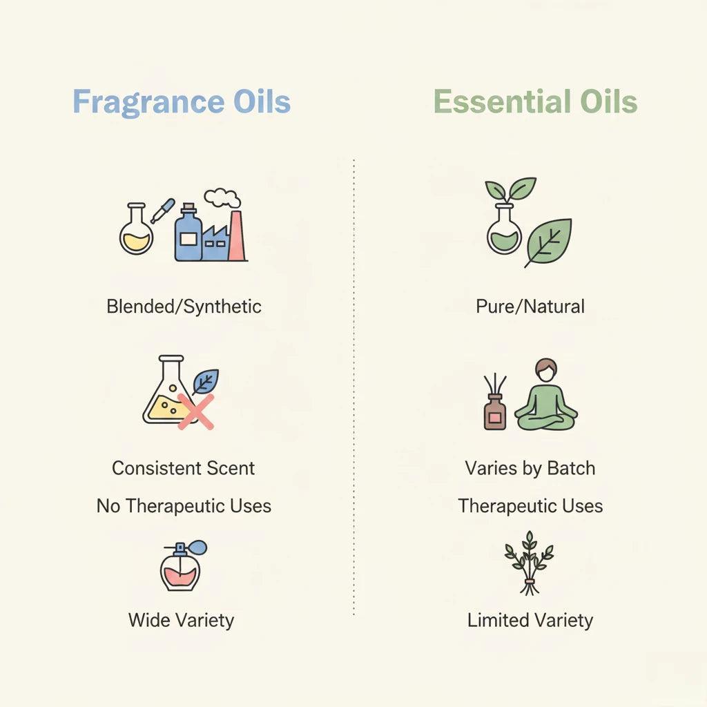 Essential Oil vs Fragrance Oil: A Practical Guide for Buyers Choosing the Right Solution